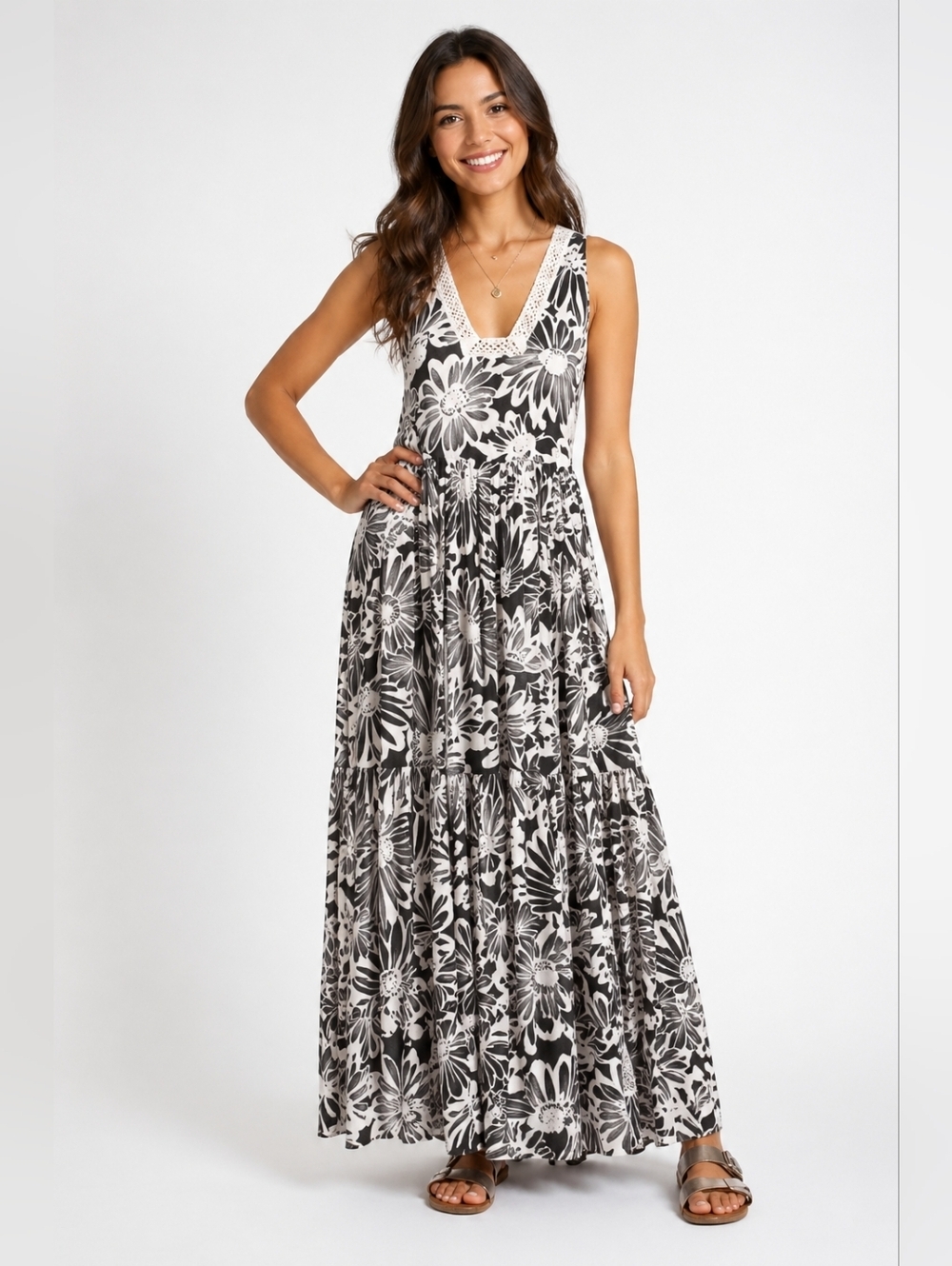 Free People Initmately Tiers For You Maxi Dress